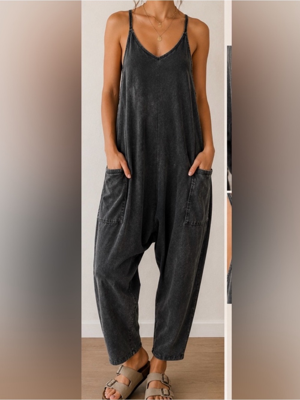 Free People FP Movement All Strapped Harem Jumpsuit
TT11